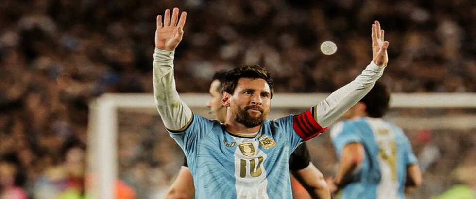 Lionel Messi pisó por última vez el Estadio Monumental con la camiseta número 10 de la Selección Argentina. Fuente/Imagen: @leomessi